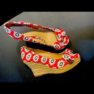 Tory Burch wedge heels